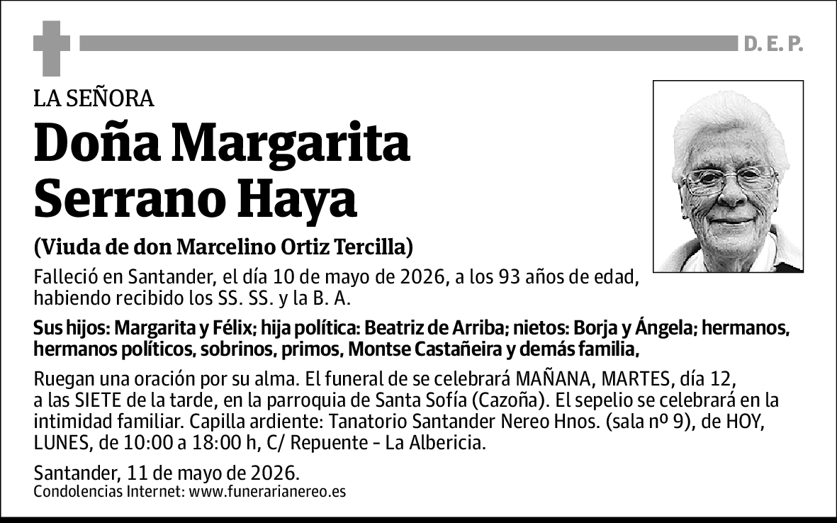Margarita Serrano Haya