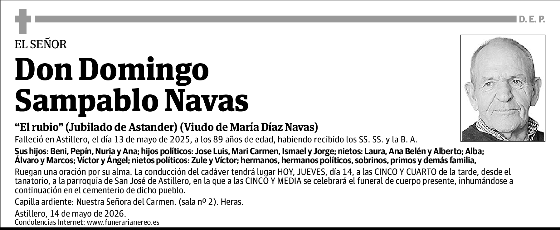 Domingo Sampablo Navas