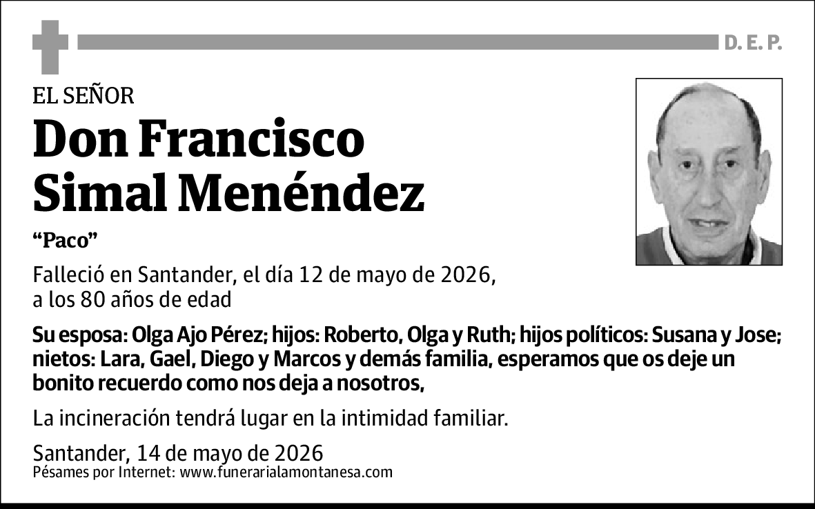 Francisco Simal Menéndez