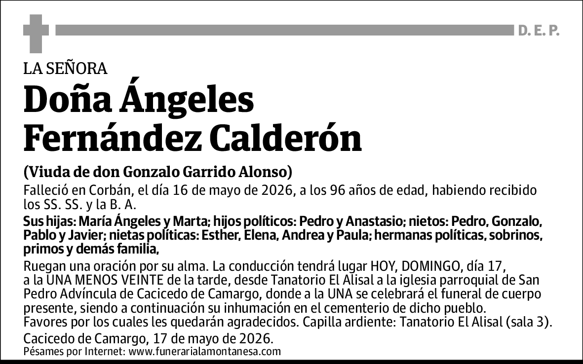 Ángeles Fernández Calderón