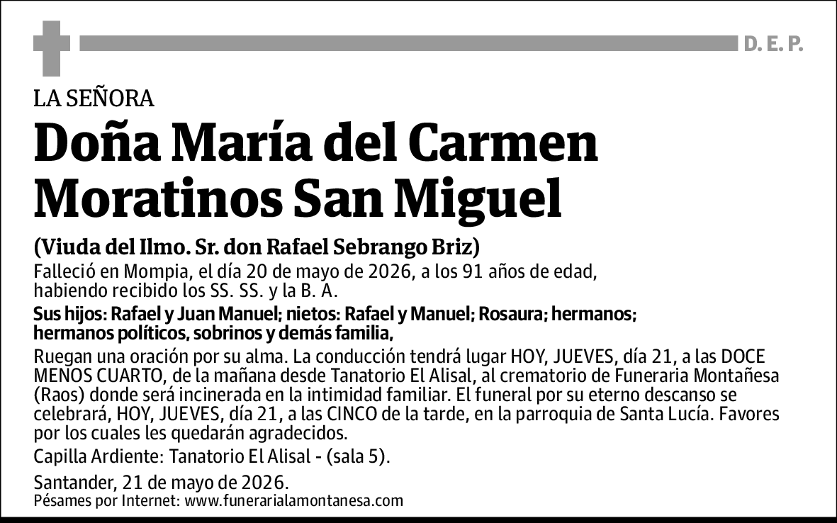 María del Carmen Moratinos San Miguel