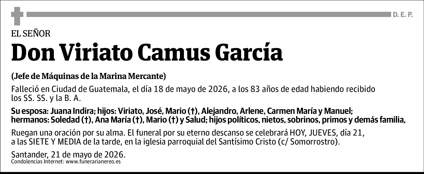 Viriato Camus García
