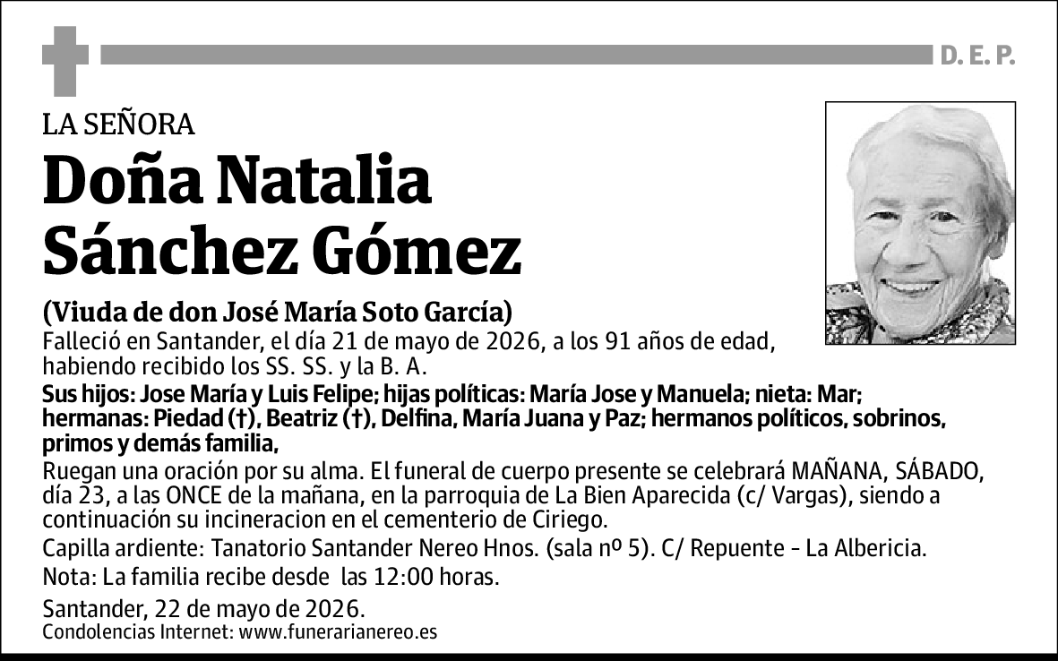 Natalia Sánchez Gómez
