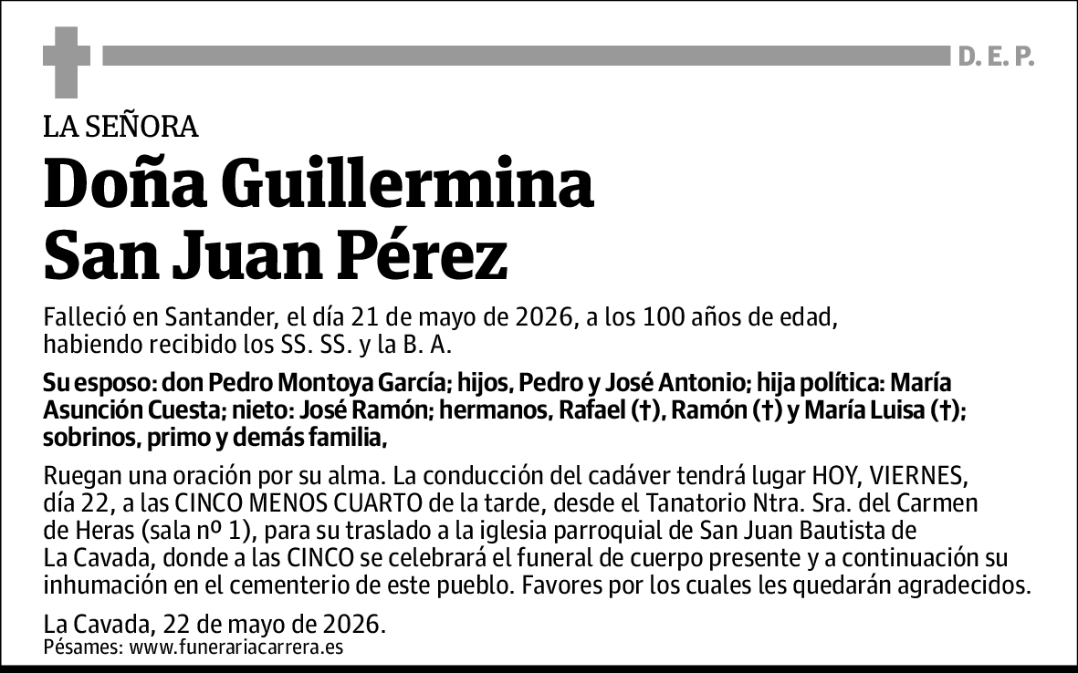 Guillermina San Juan Pérez
