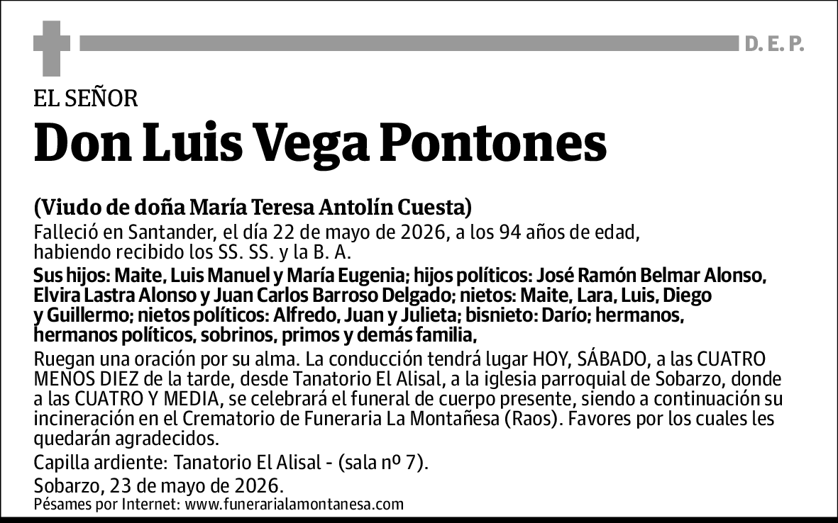 Luis Vega Pontones