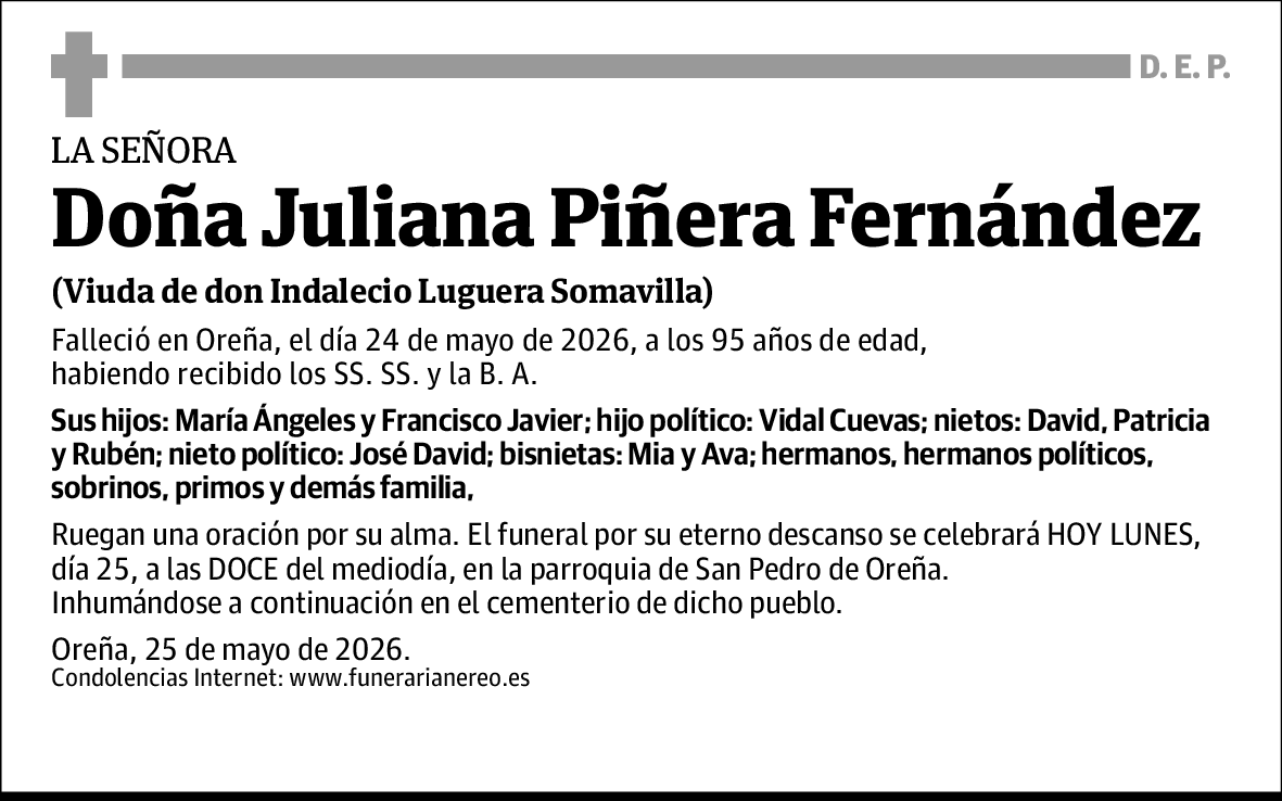 Juliana Piñera Fernández