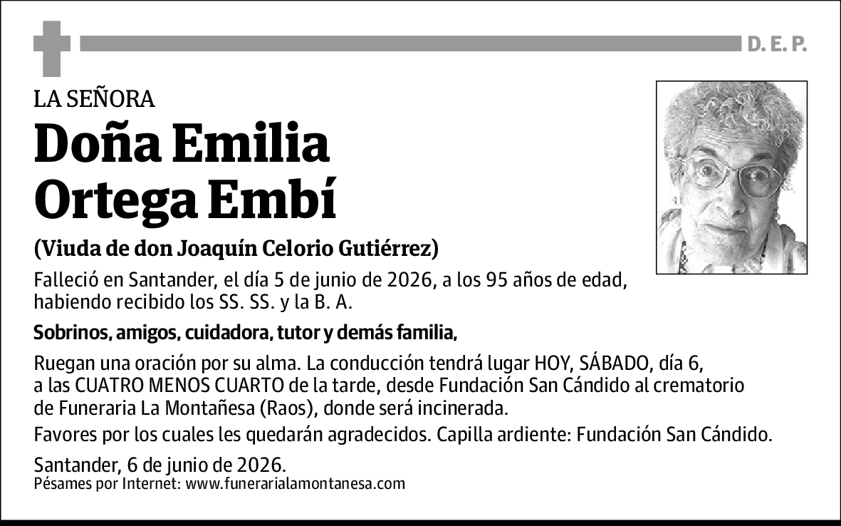 Emilia Ortega Embí