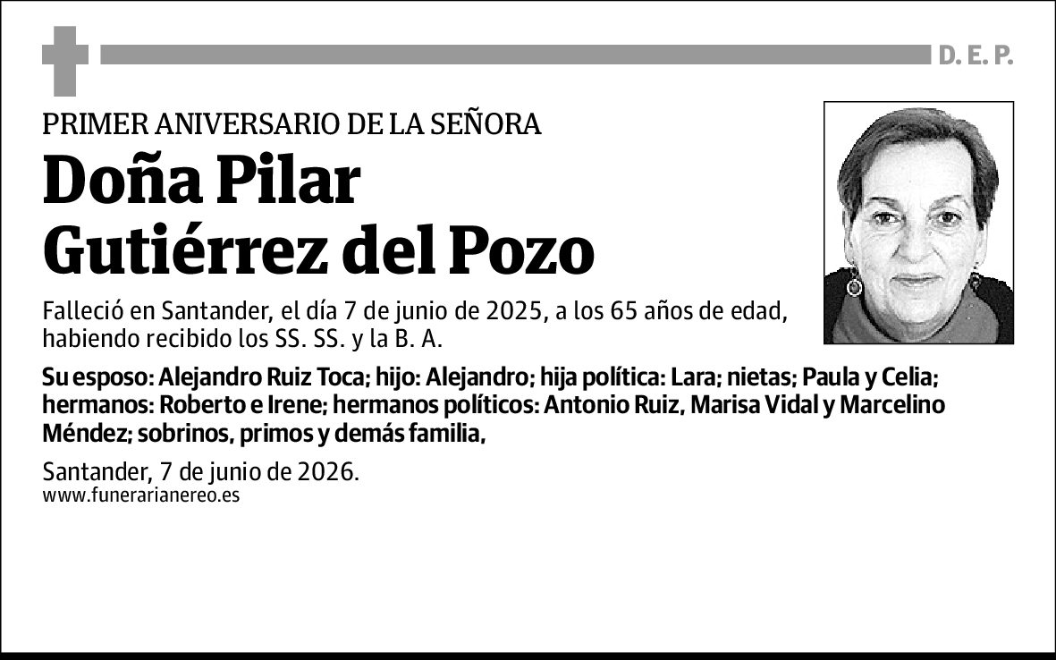 Pilar Gutiérrez del Pozo