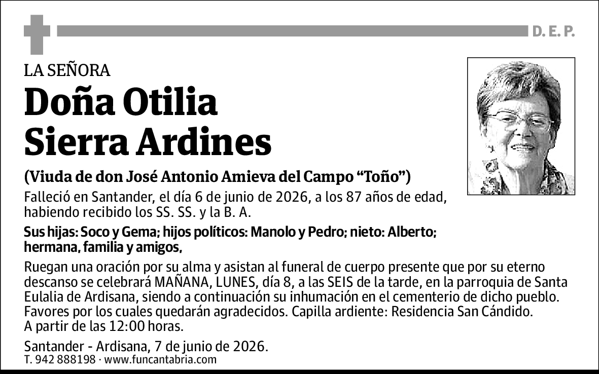 Otilia Sierra Ardines