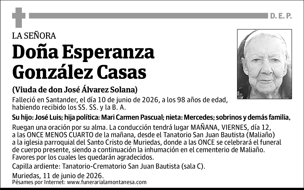 Esperanza González Casas
