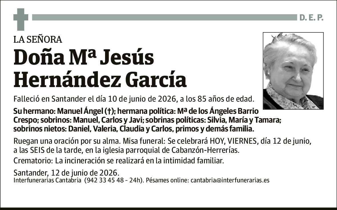 Mª Jesús Hernández García