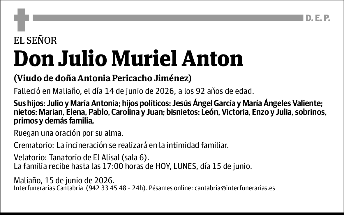 Julio Muriel Anton