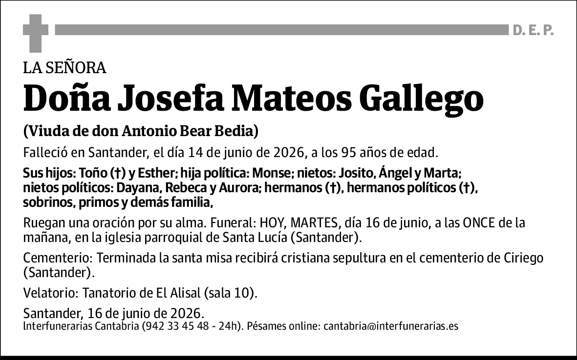Josefa Mateos Gallego