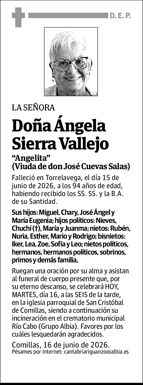 Angela Sierra Vallejo