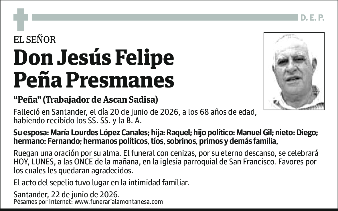 Jesús Felipe Peña Presmanes