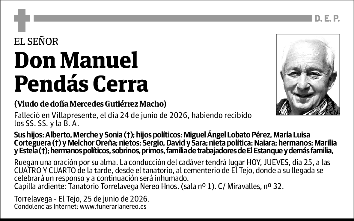 Manuel Pendas Cerra