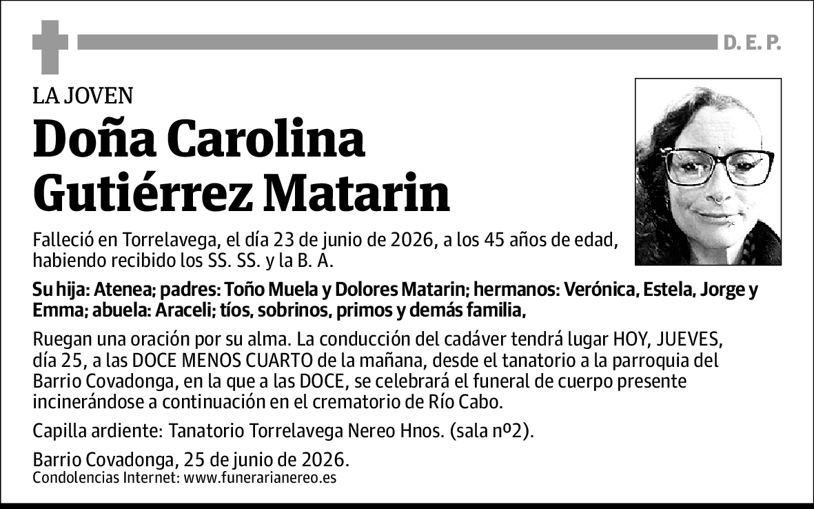 Carolina Gutierrez Matarin