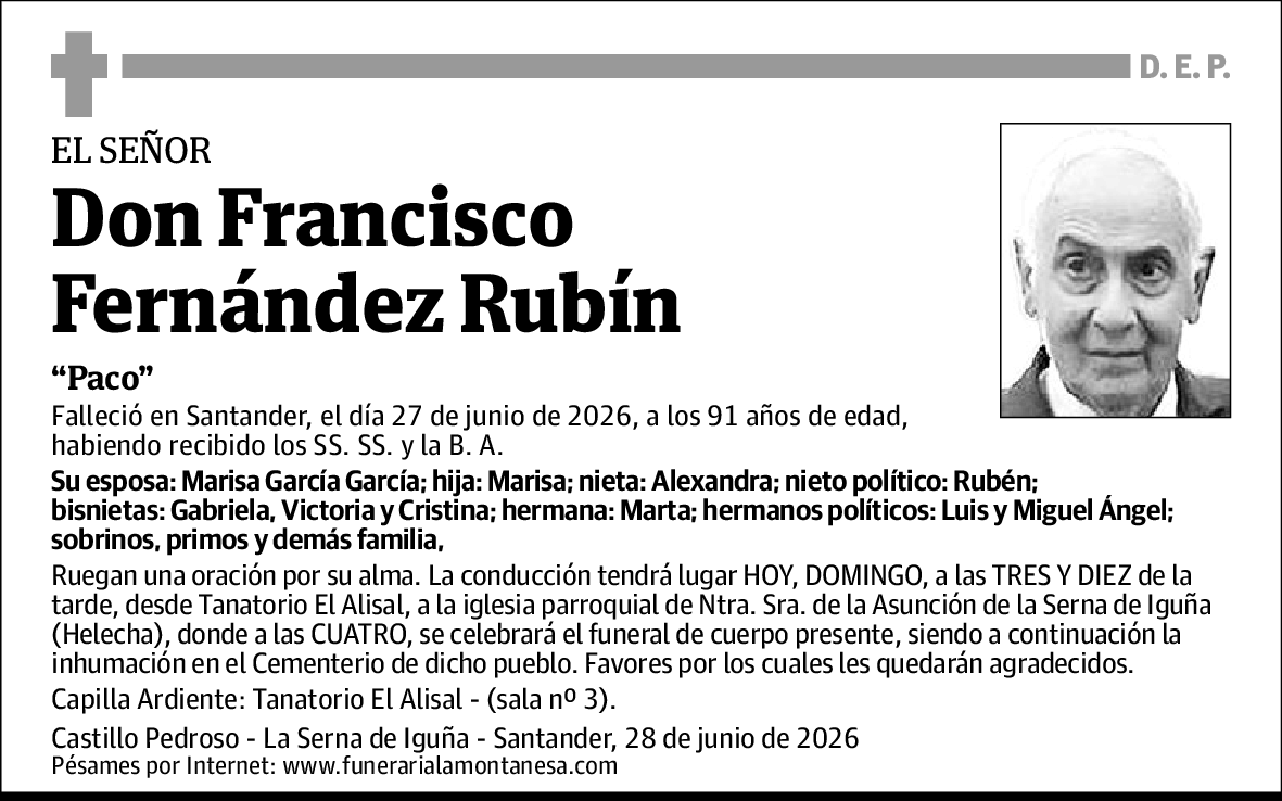 Francisco Fernández Rubín