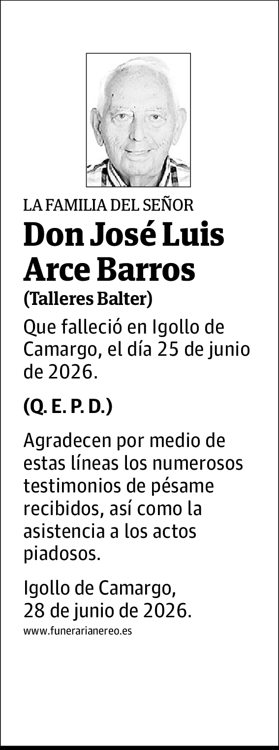 José Luis Arce Barros