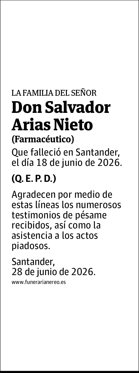Salvador Arias Nieto