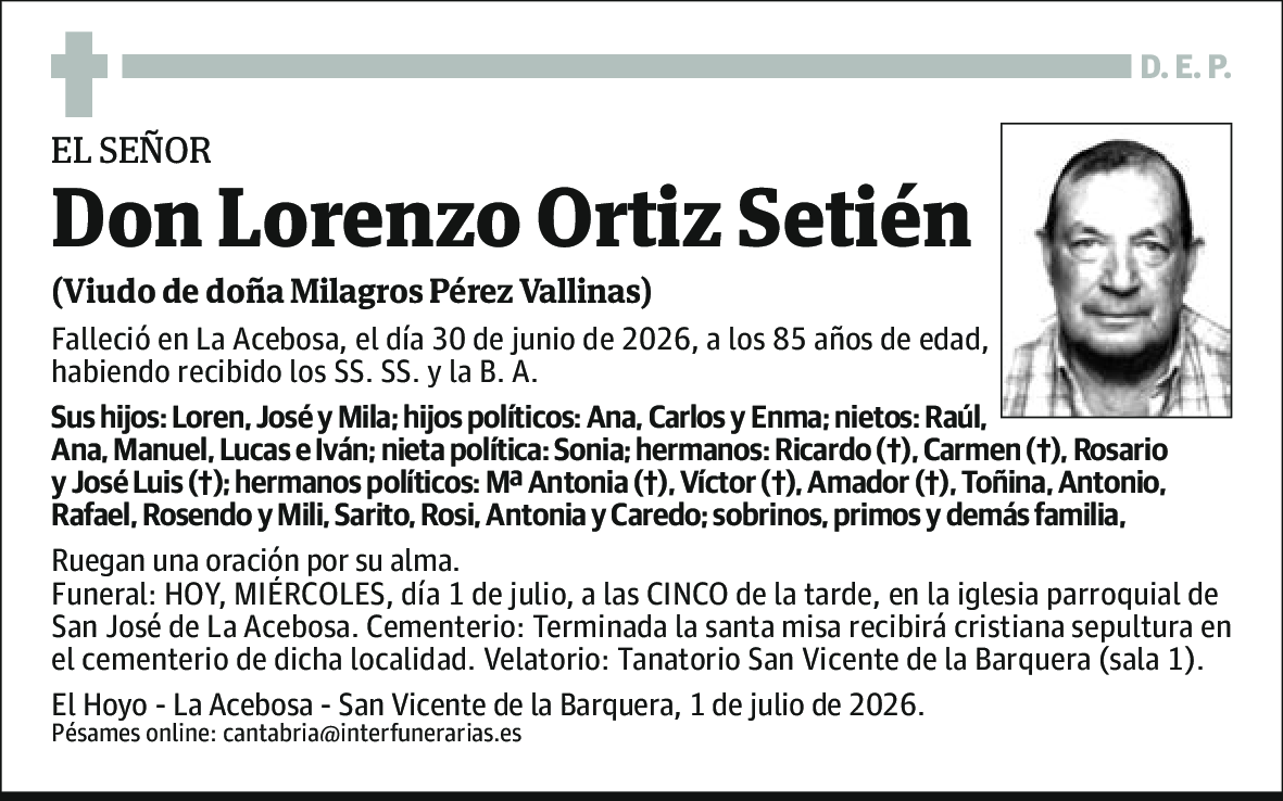 Lorenzo Ortiz Setién