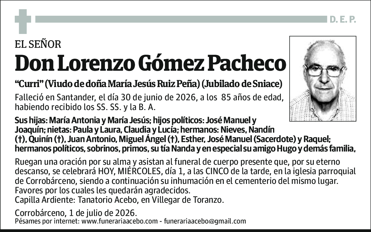 Lorenzo Gómez Pacheco