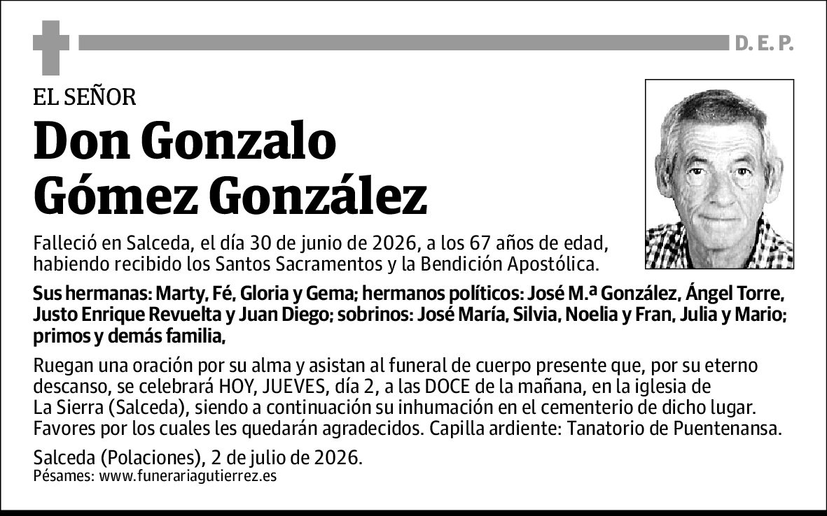 Gonzalo Gomez Gonzalez