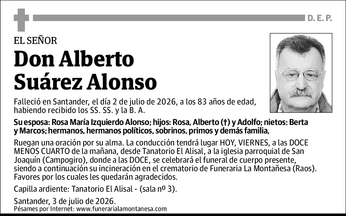 Alberto Suárez Alonso