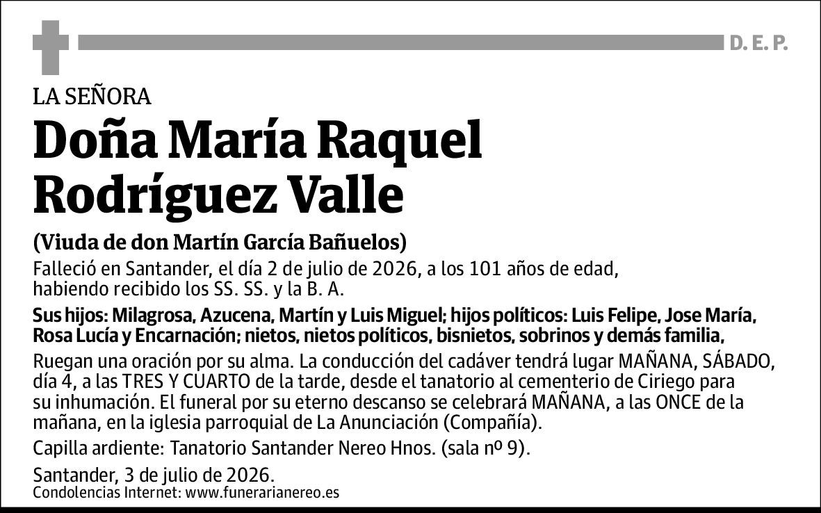 María Raquel Rodríguez Valle