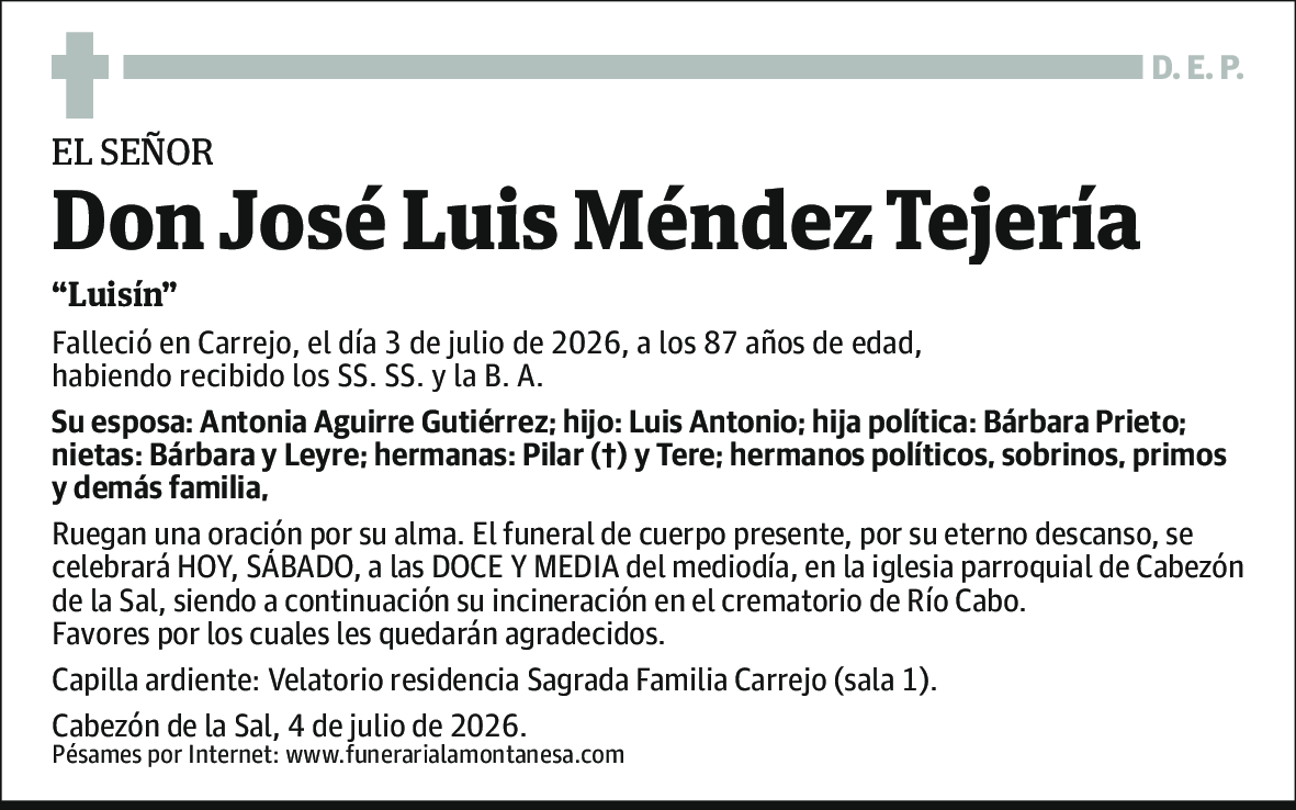 José Luis Méndez Tejería