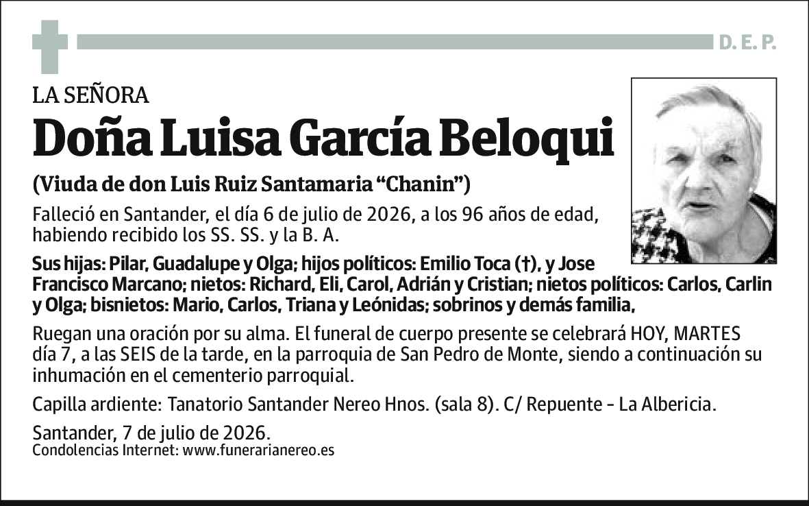 Luisa Garcia Beloqui