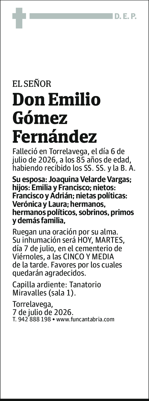 Emilio Gómez Fernández