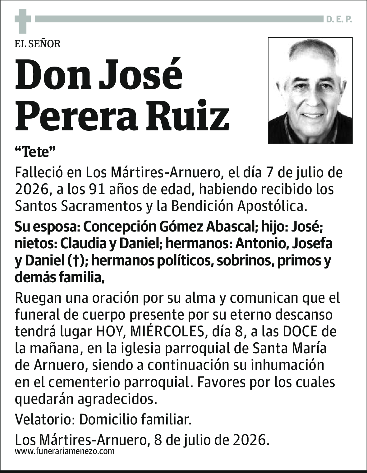 Jose Perera Ruiz