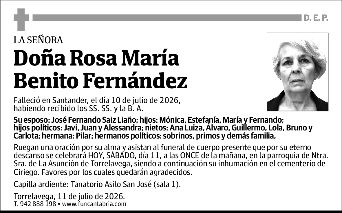 Rosa María Benito Fernández