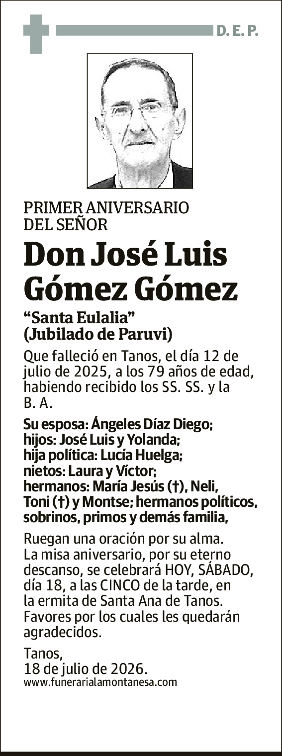 José Luis Gómez Gómez