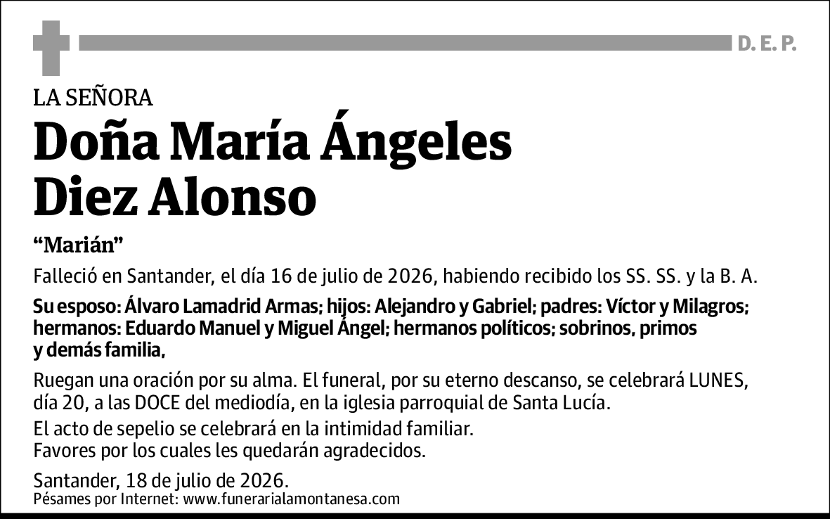 María Ángeles Diez Alonso