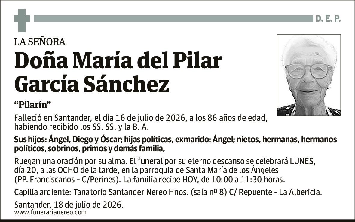 María del Pilar García Sánchez