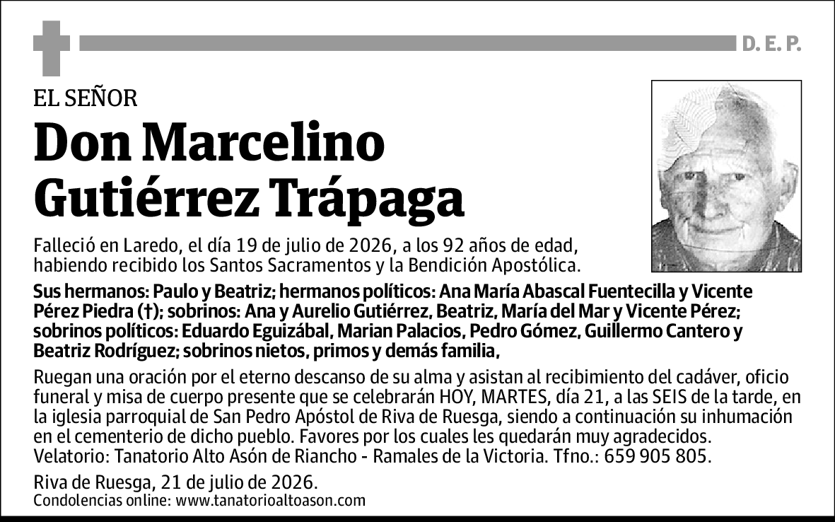 Marcelino Gutiérrez Trápaga