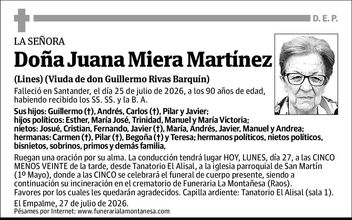 Juana Miera Martínez