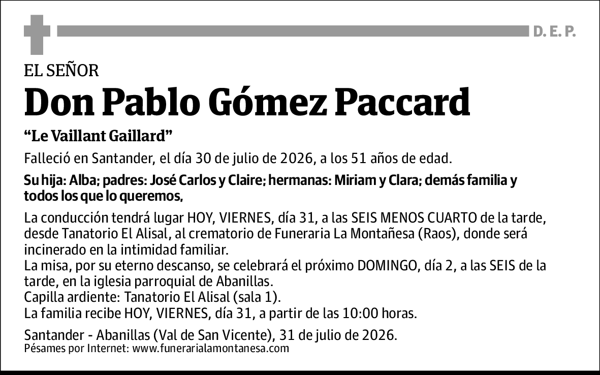 Pablo Gómez Paccard