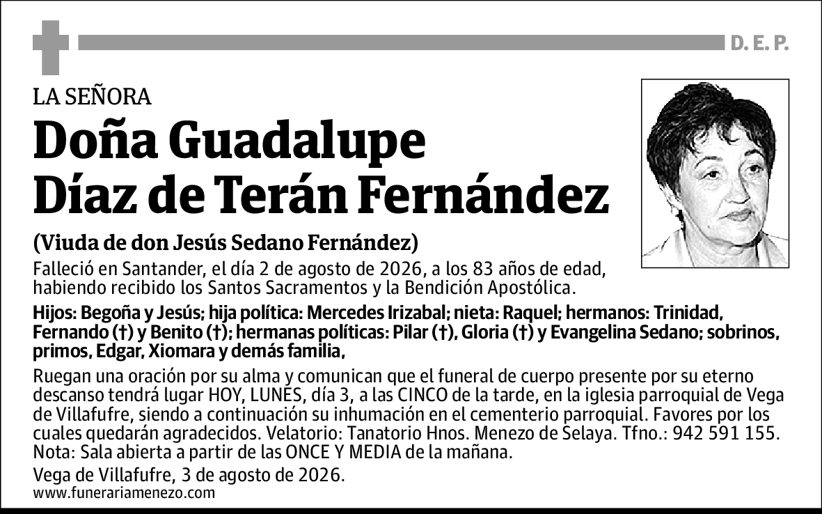 Guadalupe Díaz de Terán Fernández