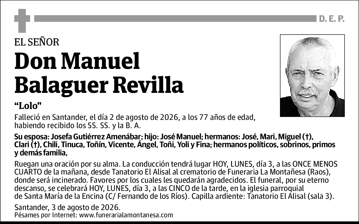 Manuel Balaguer Revilla
