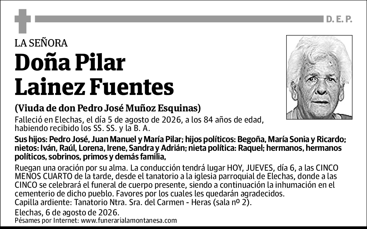 Pilar Lainez Fuentes
