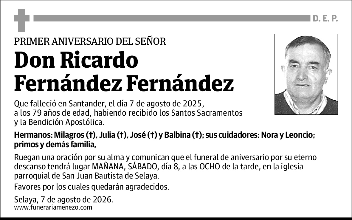 Ricardo Fernández Fernández