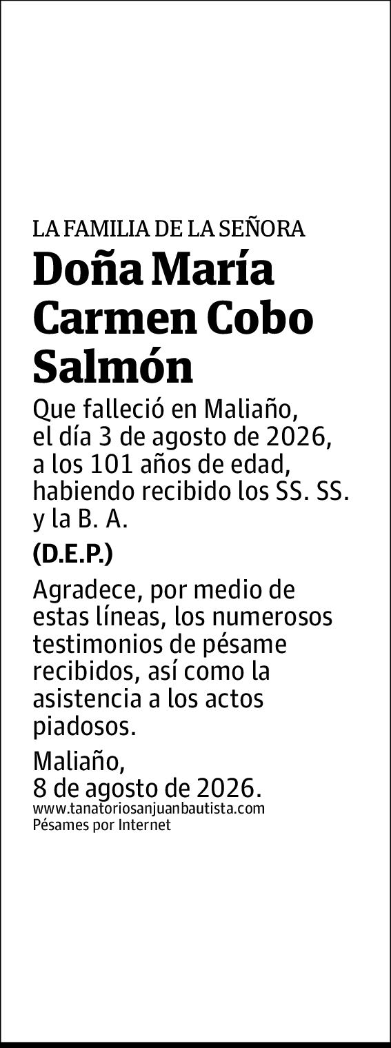 María Carmen Cobo Salmón