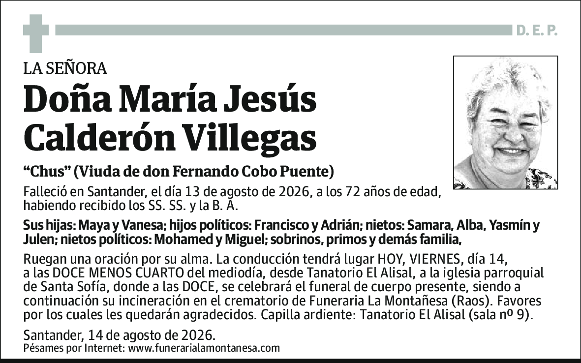 María Jesús Calderón Villegas
