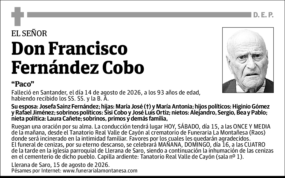 Francisco Fernández Cobo