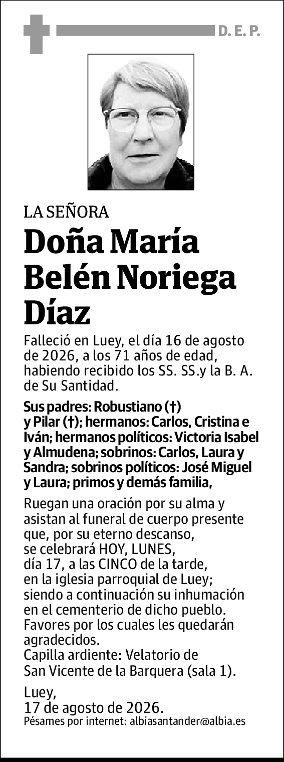 María Belén Noriega Díaz