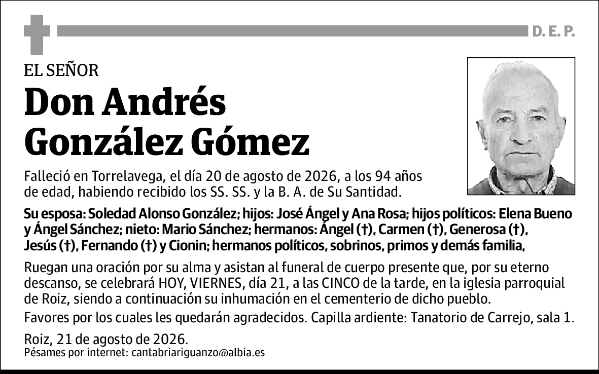 Andrés González Gómez