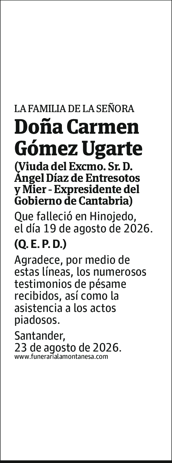 Carmen Gómez Ugarte